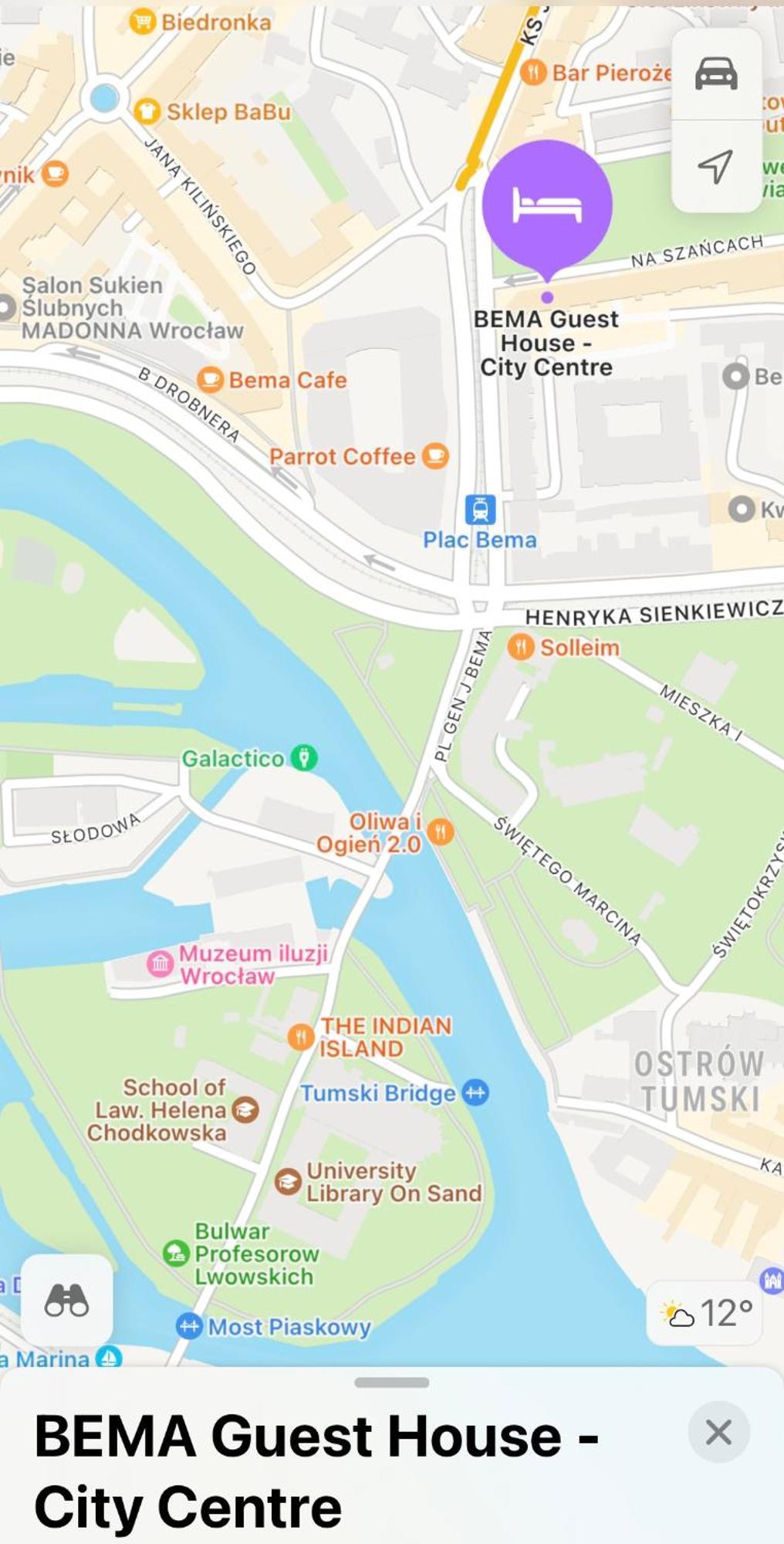 Bema Guest House - City Centre Βρότσλαβ Εξωτερικό φωτογραφία